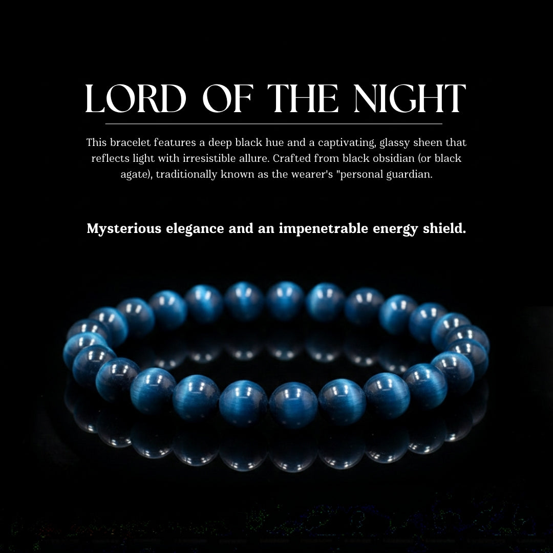 "Lord of the Night": The elegance of glossy black.