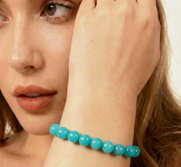 "Ocean Blue": Royal Turquoise Bracelet.